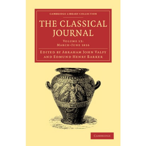 (영문도서) The Classical Journal Paperback, Cambridge University Press, English, 9781108057943