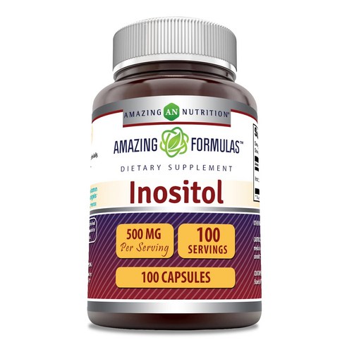 어메이징뉴트리션 Inositol 이노시톨 500mg 100정, 1개, 100개