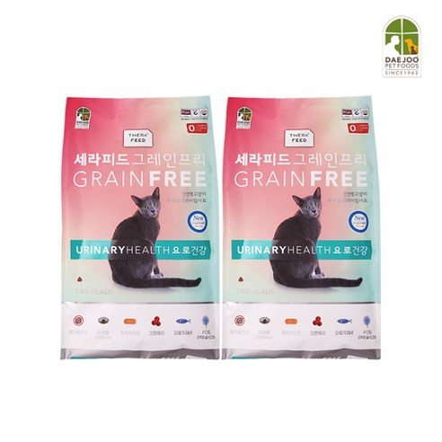 [브이펫] 세라피드 고양이사료 그레인프리 요로건강 7kg 2팩, 상세 설명 참조, 상세 설명 참조, 상세 설명 참조