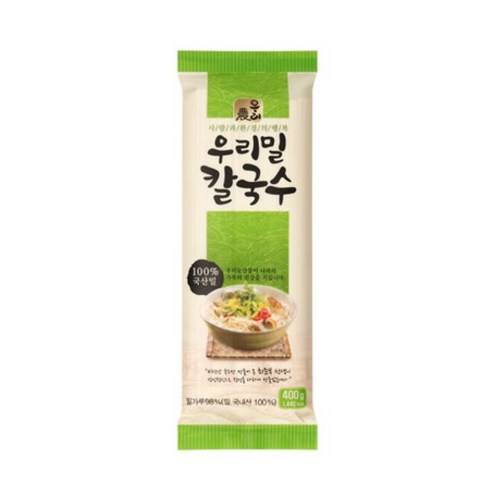 건강하고 맛있는 우리밀 칼국수면으로 겨울의 따뜻함과 위안을 느끼세요.