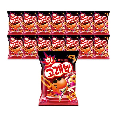 오리온 핫 고래밥 매콤양념맛 56g x 15개