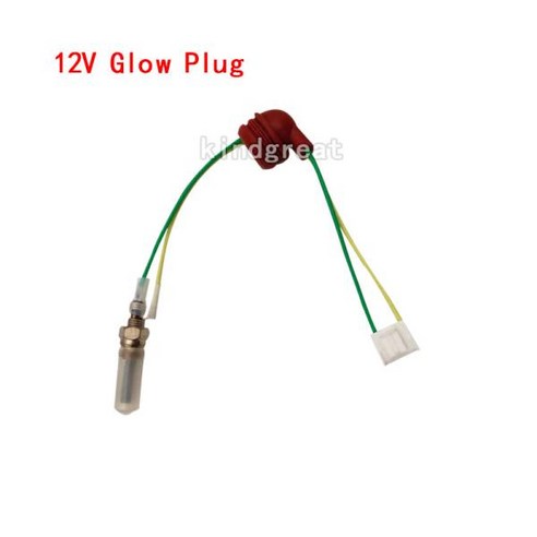 12V 24V 1-8KW 디젤 히터 글로우 플매트 카펫 러그 세라믹 핀 + 스크린 유사 Eberspacher 부품, [01] 12V Glow Plug, 01 12V Glow Plug