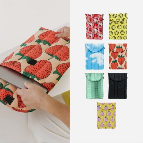 내 소중한 16인치 노트북, 이제 안심하고 예쁘게 보호하세요! 바쿠노트북파우치