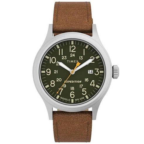 Timex 익스페디션 스카우트 남성용 40mm 시계 초록색. TW4B22900-AMZUK