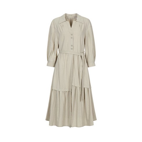 셔츠형 벨티드 원피스 OW2MO2000