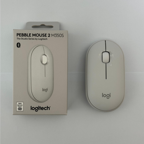 로지텍 Pebble M350S 무선 마우스 Pebble M350S, 핑크