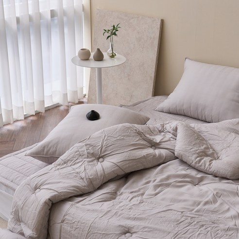 꿈결 같은 부드러움으로 완성하는 사계절의 안락함, 에그룸 시그니처 모달 이불