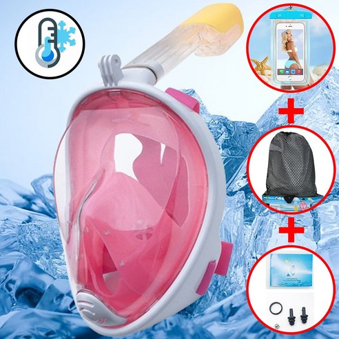 스노클링마스크 추천 상품블루카이 스노쿨링 마스크 스노클링 스노클 스노우쿨링 스노클링 물안경 제품 사진