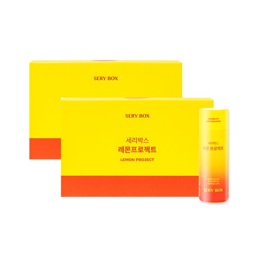 세리박스 레몬프로젝트 음료 10p, 1100g, 2개