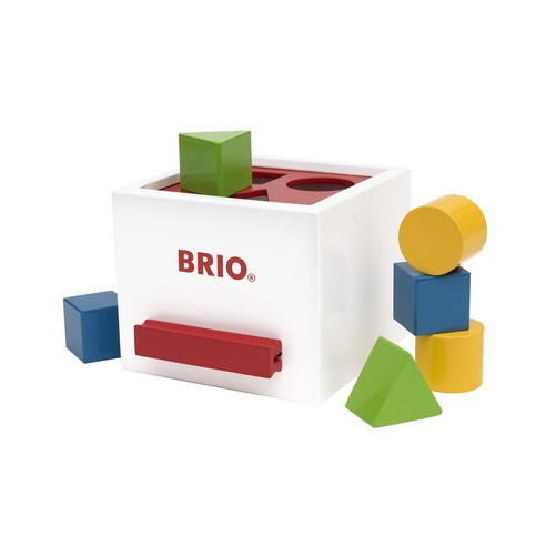 BRIO 교정 상자 (흰색) 30250 1 세부터 나무 장난감 나무 장난감