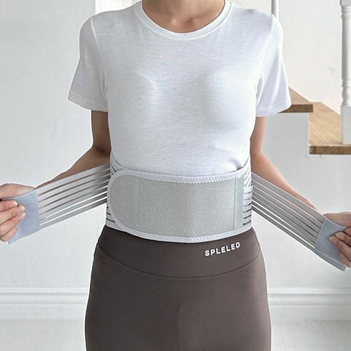 여름에도 시원하고 편안한 데일리 허리보호대