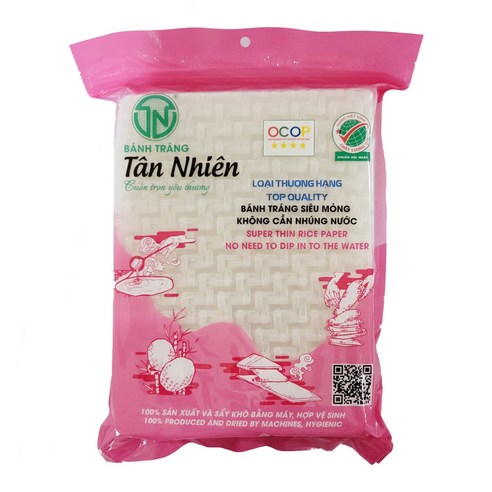 탄 니엔 라이스페이퍼 반짱씨우몽, 300g, 1개