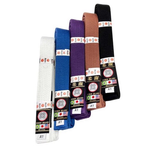 주짓수도복 벨트 브라질주짓수 RONIN BJJ GI BELT 면사