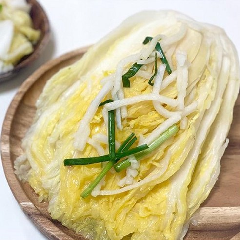 스마일프레시 30년 장인 백화점용 프리미엄 백김치 국내산 시원하고 깔끔한 맛, 1개, 5kg