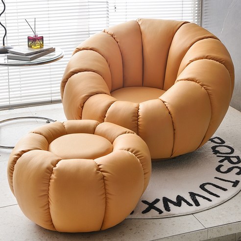 MEIISEO 미니 소파 거실 의자 접이식 의자 소파, 기술 천-옐로우_더블 1.5 m