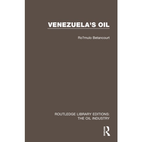 (영문도서) Venezuela''s Oil Hardcover, Routledge, English, 9781032576725