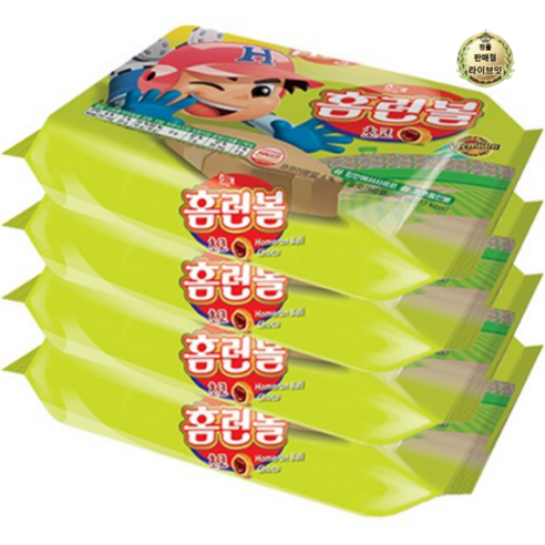 해태제과 홈런볼 초코, 41g, 4개