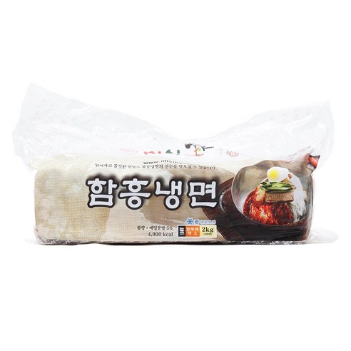 미식가 함흥냉면 2kg(10인분), 1개입, 상세페이지 참조