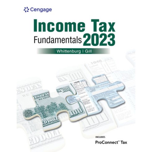 (영문도서) Income Tax Fundamentals 2023 Paperback, Cengage Learning, English, 9780357719527