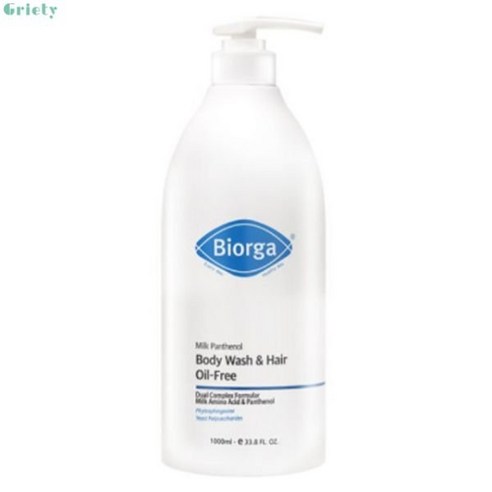 바이오가 밀크판테놀 용 헤어 앤 바디워시 오일프리 1000ml 11203567