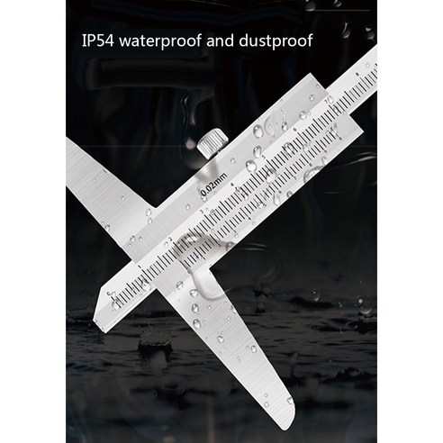 정밀 측정을 위한 150mm 6인치 깊이 버니어 캘리퍼