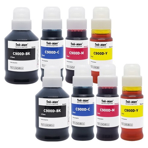 잉크맨 캐논 GI-90 호환 무한 잉크: 생생한 색상, 선명한 인쇄, 저렴한 비용