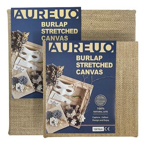 피닉스 황마캔버스 정사각형 25x25cm 공예 소품작업