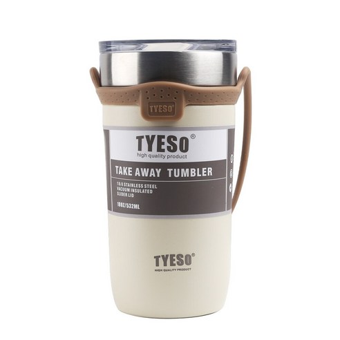 [SW] Thermal Mug Thermos 물병 진공 컵 텀블러 Drinkware Thermo Bottles for Coffee 차 컵 Termos Tumblers Flasks, 550ML, White