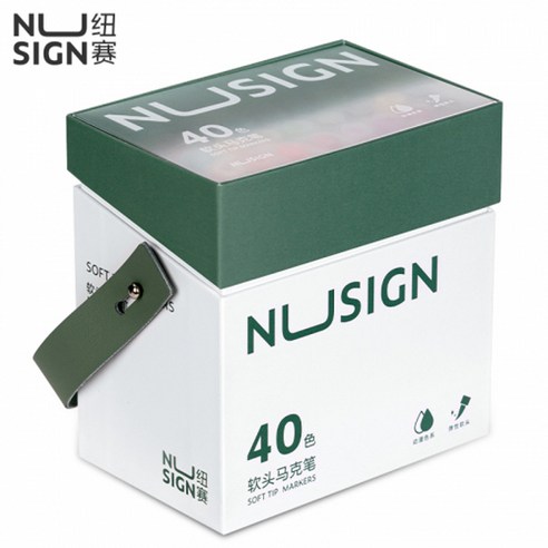 다채로운 색감으로 예술적 영감을 불어넣다: 델리 누사인 트윈 스케치 브러쉬 마카 80색