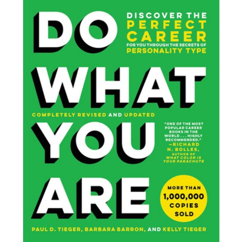 Do What You Are: Discover the Perfect Career for You Through the Secrets of Personality Type Paperback, Little, Brown Spark