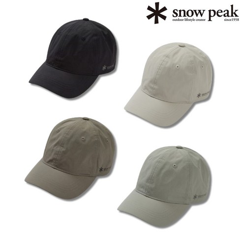 스타일과 기능성을 겸비한 스노우피크 볼캡, 캠핑 뿐 아니라 일상까지 사로잡다 스노우피크모자