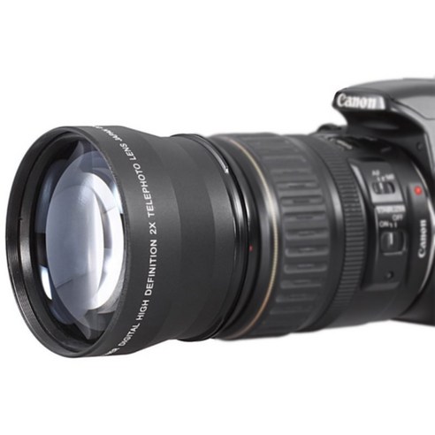 58mm 2.0X 전문 망원 렌즈: 고품질 사진을 위한 필수 장비