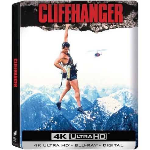 클리프행어 30주년 스틸북 4K UHD 미국발송 DVD