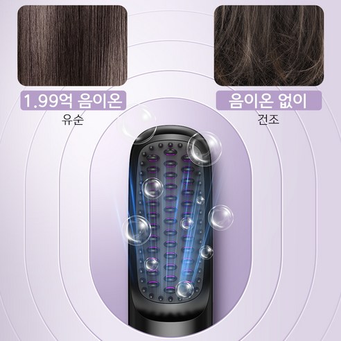 언제 어디서나 쉽고 빠른 스타일링, 무선 빗고데기