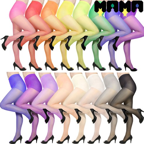 섬세한 아름다움을 더하다: 매구맵시 20D 컬러스타킹 리뷰 컬러스타킹