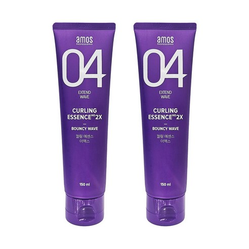 아모스 컬링 에센스 2X 헤어에센스, 150ml, 2개