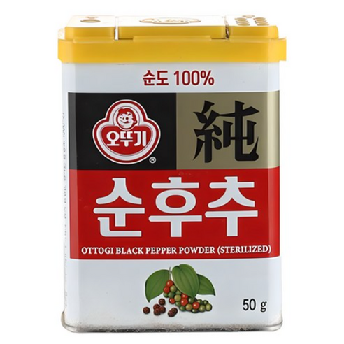 오뚜기 순후추, 50g, 2개
가루/조미료/오일 오뚜기 순후추, 50g, 2개
가루/조미료/오일
