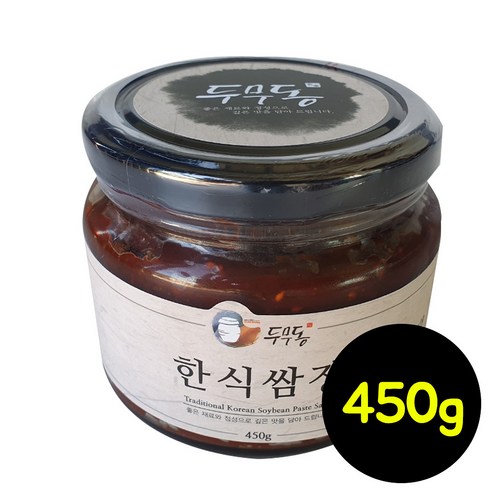 영월 두무동 한식 쌈장 450g, 1개