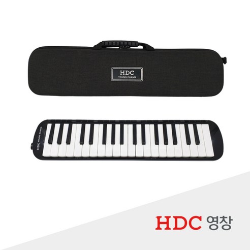 영창 멜로디언 37키 에바케이스 YM-E37BK, 블랙