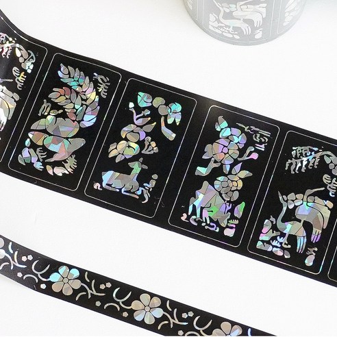 자개 테이프로 일상에 예술을 더하다