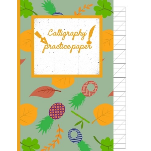 (영문도서) Calligraphy Practice paper: Spring Rain hand writing workbook tropical school ... Paperback, Independently Published, English, 9781089022992