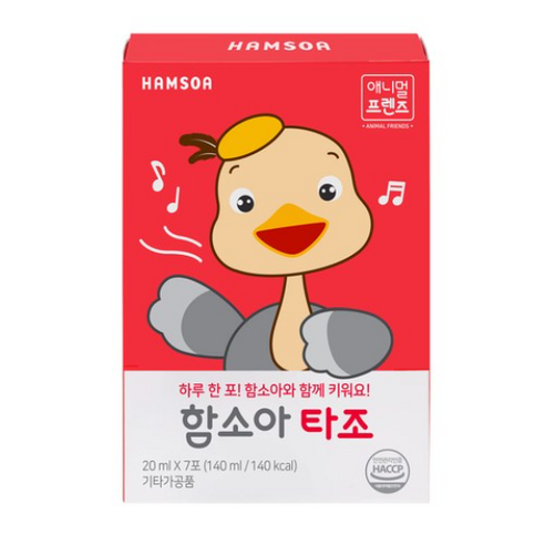 함소아 타조, 2개, 140ml