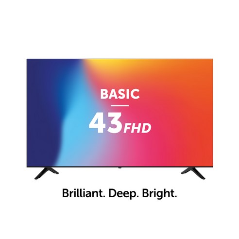 [NEW] BABEL-Tech TV 109cm(43인치) Basic43FHD, 3. 기사방문 / 상하좌우브라켓 포함 / 벽걸이