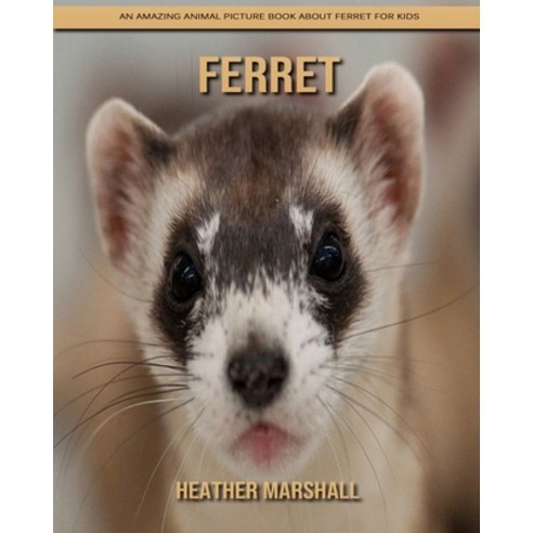 Ferret: An Amazing Animal Picture Book about Ferret for Kids Paperback, Independently Published, English, 9798737995140
