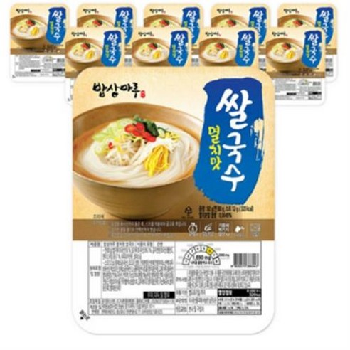 밥상마루 멸치맛 쌀국수, 92g, 10개