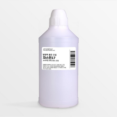 발향력 좋은 프래그런스 오일 원액, 130.자스민17, 500ml, 1개
