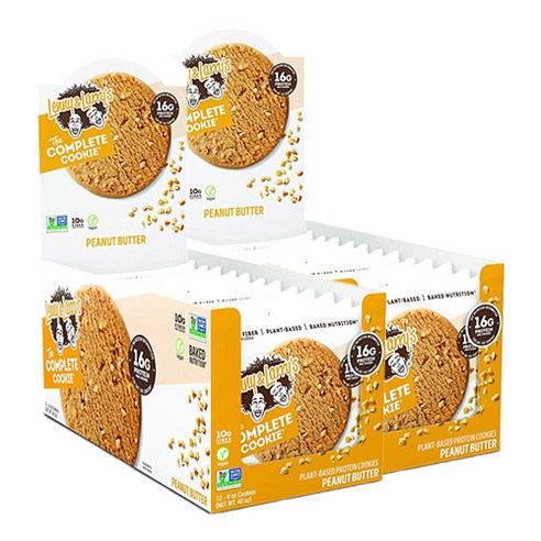 레니앤래리스 더 컴플리트 쿠키 피넛 버터 맛, 113g, 24개입