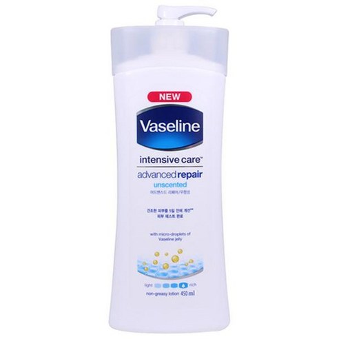바세린 인텐시브 케어 어드밴스드 리페어 로션 450ml, 1개 바세린바디로션 Best Top5 바세린 인텐시브 케어 어드밴스드 리페어 로션 450ml, 1개 바세린바디로션 Best Top5