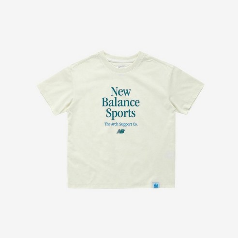 뉴발란스 NEW BALANCE 뉴발란스키즈 623585 ESSENTIAL 베이직 반팔티 NK9EE2103U