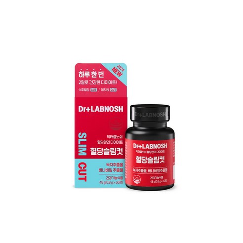 닥터랩노쉬 혈당관리 다이어트 혈당슬림컷 48g, 60정, 2개